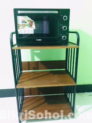 Vision Electric Oven 32 Ltr (Black) - 873237 With Rack